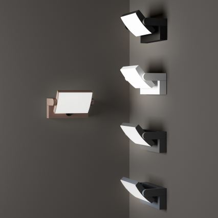 Ideal Lux - LED Vonkajšie nástenné svietidlo SWIPE LED/21W/230V CRI 90 IP54 antracit