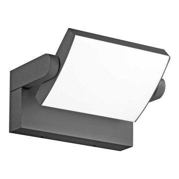 Ideal Lux - LED Vonkajšie nástenné svietidlo SWIPE LED/21W/230V CRI 90 IP54 antracit