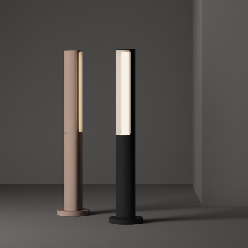 Ideal Lux - LED vonkajšia lampa ETERE LED/9,5W/230V 3000K 60 cm CRI 90 IP44 antracit