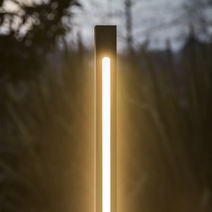 Ideal Lux - LED vonkajšie svietidlo JEDI LED/12W/230V 80 cm CRI 90 IP65 antracit