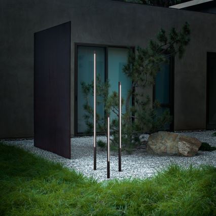 Ideal Lux - LED vonkajšie svietidlo JEDI LED/7W/230V 40 cm CRI 90 IP65 hnedé
