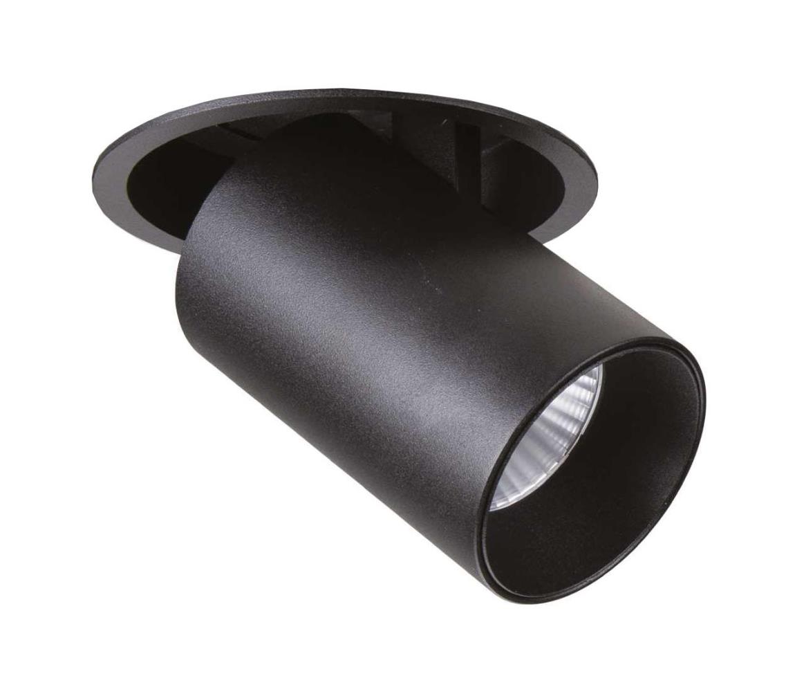 Ideal Lux - LED zapustené bodové svietidlo NOVA LED/12W/230V CRI 90 čierna 248189