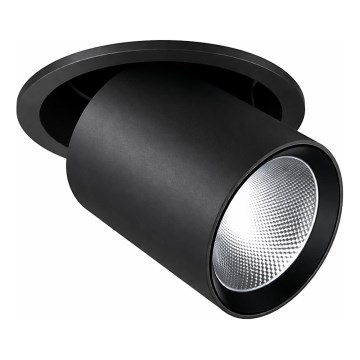 Ideal Lux - LED zapustené bodové svietidlo NOVA LED/30W/230V 3000K CRI 90 pr. 15,4 cm čierna
