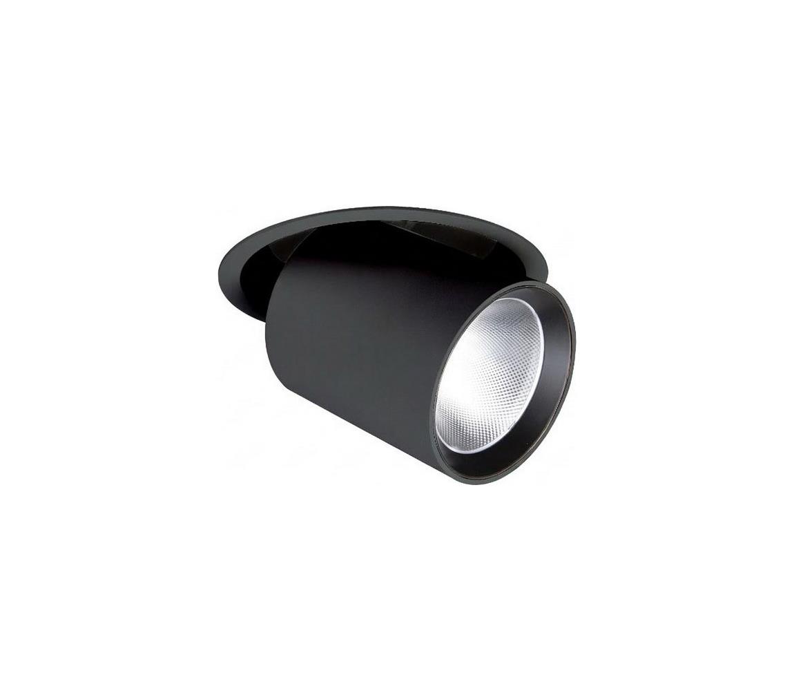 Ideal Lux - LED zapustené bodové svietidlo NOVA LED/30W/230V CRI90 pr. 15,4 cm čierne 267944