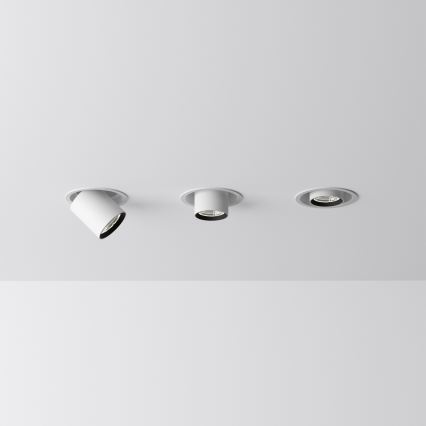 Ideal Lux - LED zapustené bodové svietidlo NOVA LED/30W/230V 3000K CRI 90, priemer 15,4 cm, biela