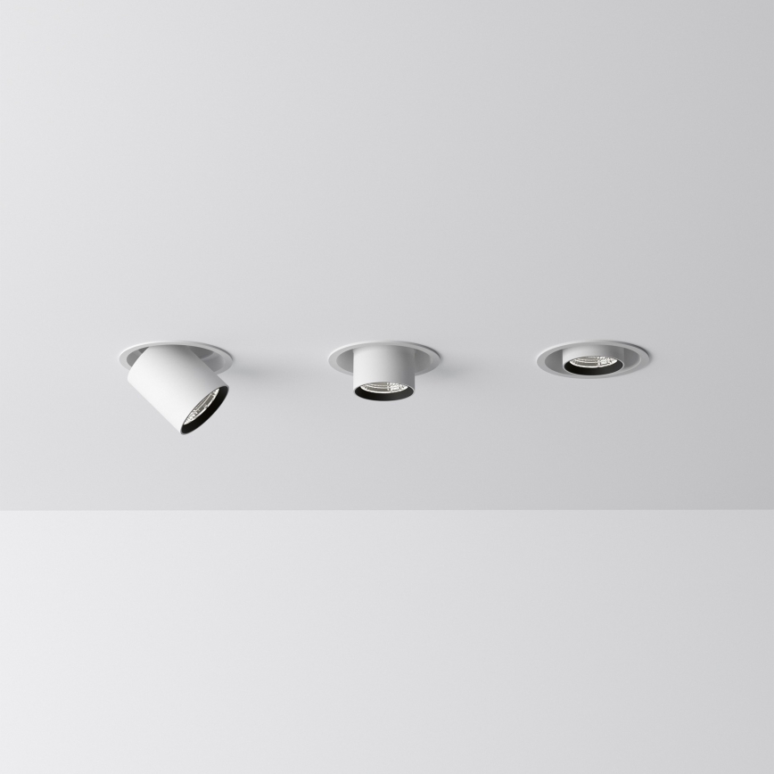 Ideal Lux - LED zapustené bodové svietidlo NOVA LED/30W/230V 3000K CRI 90, priemer 15,4 cm, biela