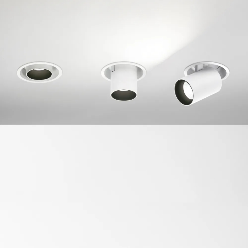 Ideal Lux - LED zapustené bodové svietidlo NOVA LED/30W/230V 3000K CRI 90, priemer 15,4 cm, biela