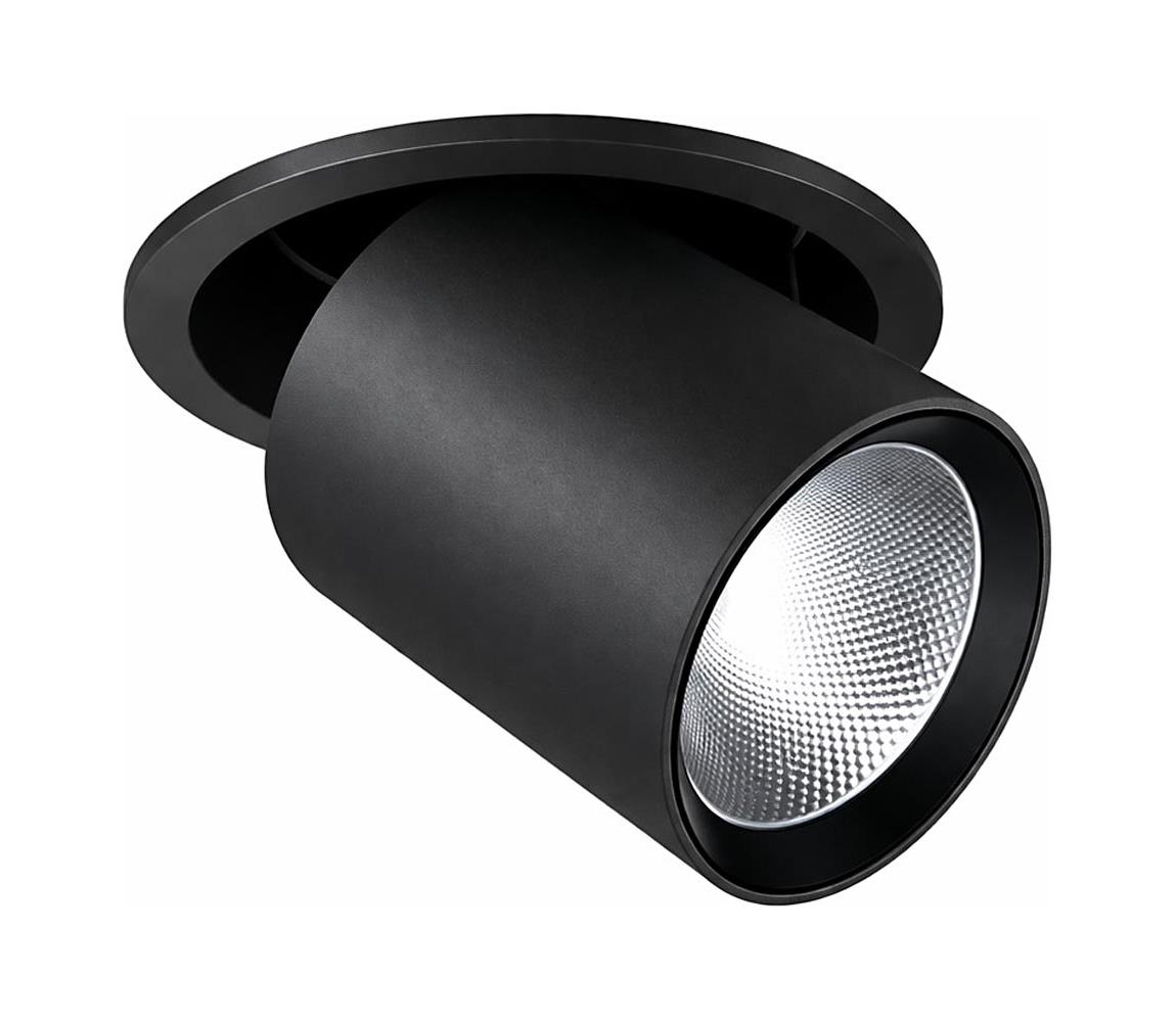 Ideal Lux - LED zapustené bodové svietidlo NOVA LED/30W/230V priemer 15,4 cm čierna 248196