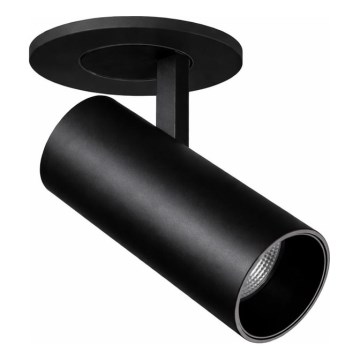 Ideal Lux - LED zapustené bodové svietidlo NOVA LED/6W/230V 3000K CRI 90 priemer 6,8 cm čierne