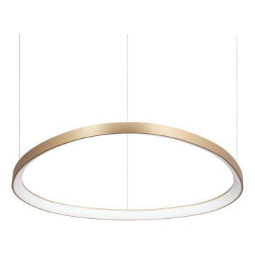 Ideal Lux - LED závesný luster GEMINI LED/56W/230V 4000K priemer 81 cm CRI 90 mosadz