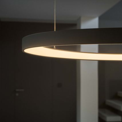 Ideal Lux - LED závesný luster na lane GEMINI LED/78W/230V 2700K pr. 105 cm CRI 90 čierny