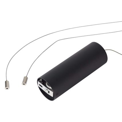 Ideal Lux - LED luster na lanku GEMINI LED/36W/230V 4000K pr. 42,5 cm CRI 90 čierna