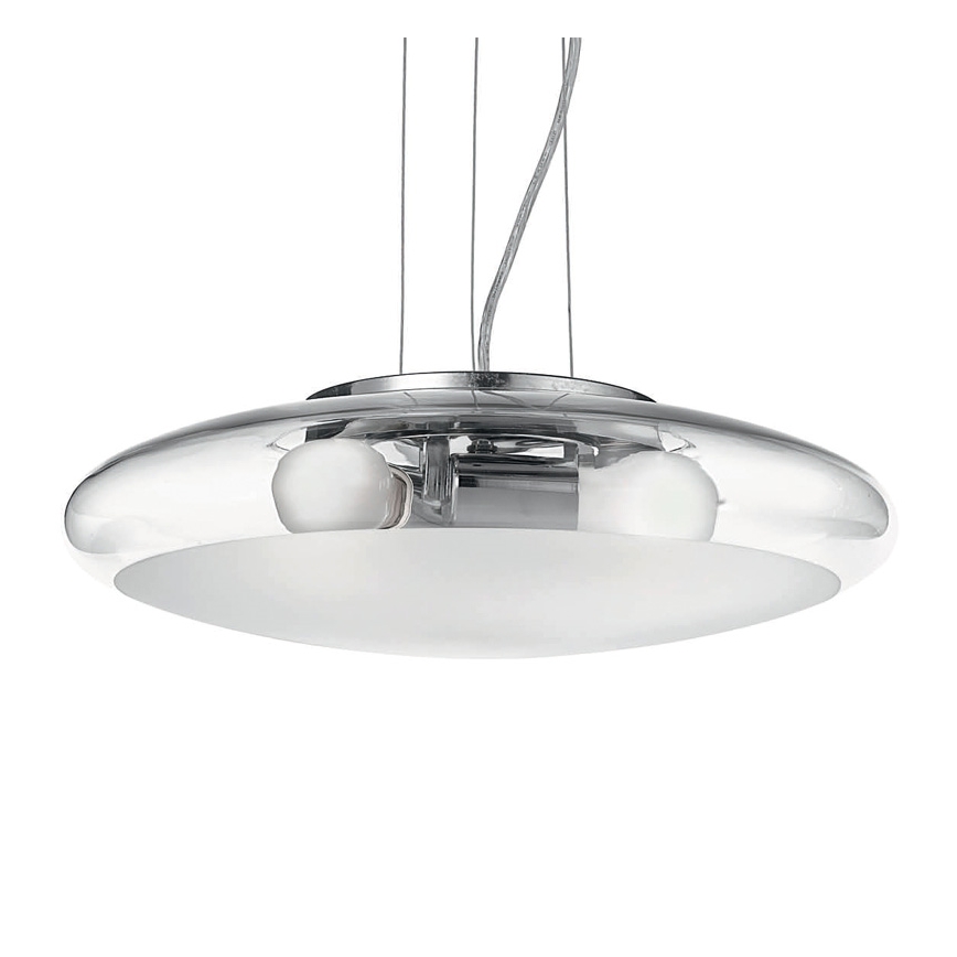 Ideal Lux 35529 - Lustr na lanku SMARTIES CLEAR SP3 D40 3xE27/60W/230V