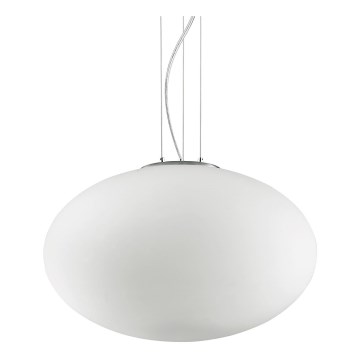 Ideal Lux - Luster na lanku CANDY 1xE27/42W/230V pr. 40 cm biela