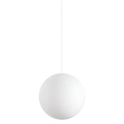 Ideal Lux - Luster na lanku CARTA 1xE27/25W/230V pr. 30 cm biela