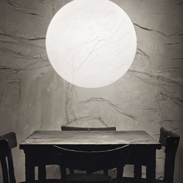 Ideal Lux - Luster na lanku CARTA 1xE27/60W/230V pr. 60 cm biela