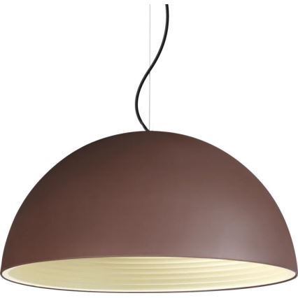 Ideal Lux - Luster na lanku FOLK 1xE27/60W/230V pr. 50 cm hnedá