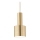 Ideal Lux - Luster na lanku HOLLY 1xE27/60W/230V pr. 12 cm mosadz