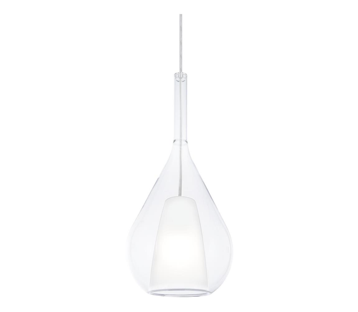 Ideal Lux - Luster na lanku KALIQUE 1xE27/42W/230V pr. 18 cm priehľadný 360072