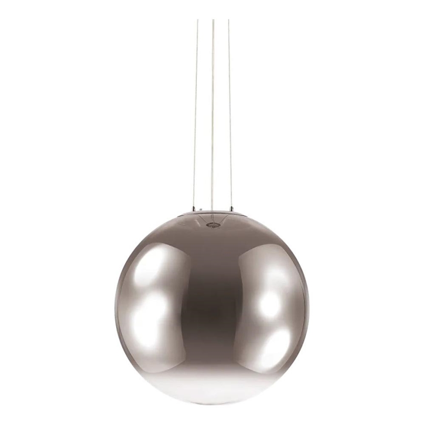 Ideal Lux - Luster na lanku MAPA 1xE27/42W/230V pr. 50 cm šedá/dymová