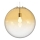 Ideal Lux - Luster na lanku MAPA 1xE27/42W/230V pr. 50 cm zlatá/dymová