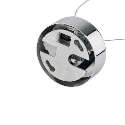 Ideal Lux - Luster na lanku NEMO 1xE27/42W/230V pr. 30 cm dymová