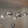 Ideal Lux - Luster na lanku NEMO PLUS 5xE27/42W/230V lesklý chróm/dymovo sivá