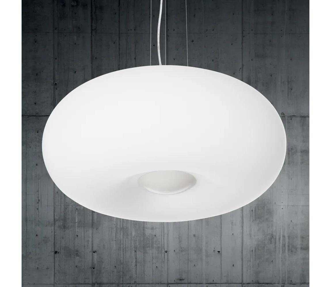 Ideal Lux - Luster na lanku ULISSE 3xE27/60W/230V pr. 42 cm biely 095226