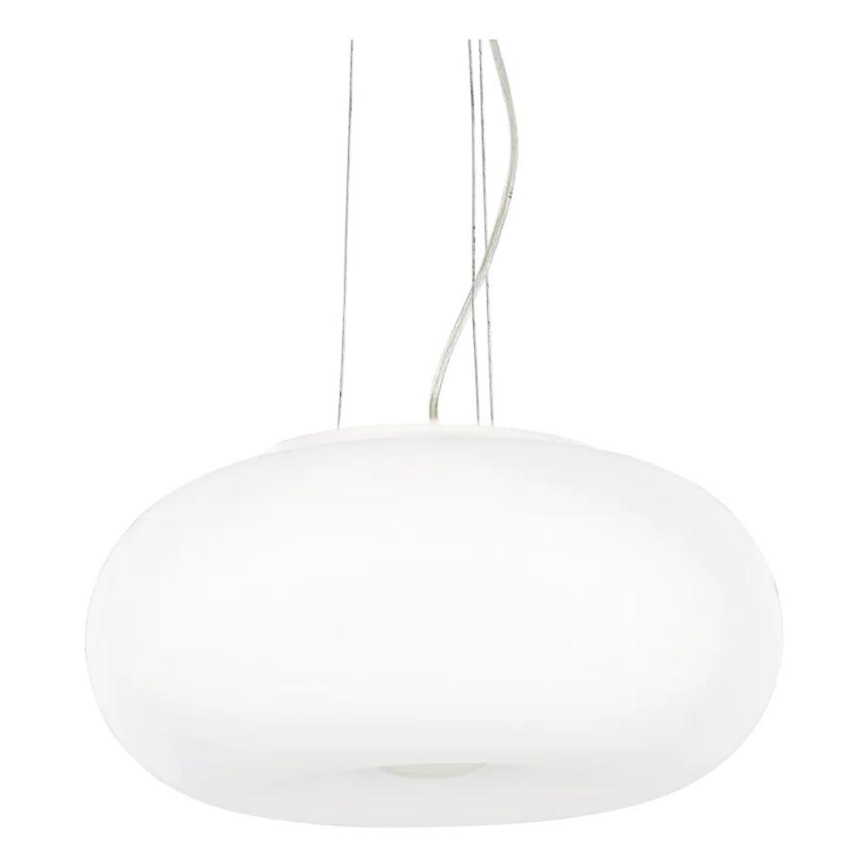 Ideal Lux - Luster na lanku ULISSE 3xE27/60W/230V pr. 52 cm biela
