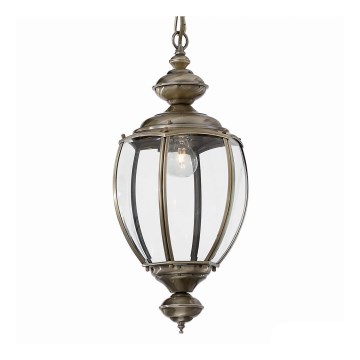 Ideal Lux - Luster na reťazi 1xE27/60W/230V pr. 25 cm bronzový