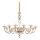 Ideal Lux - Luster na reťazi BRIGITTA 12xE14/40W/230V pr. 120 cm mosadz