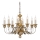 Ideal Lux - Luster na reťazi FIRENZE 8xE14/40W/230V pr. 64 cm zlatá