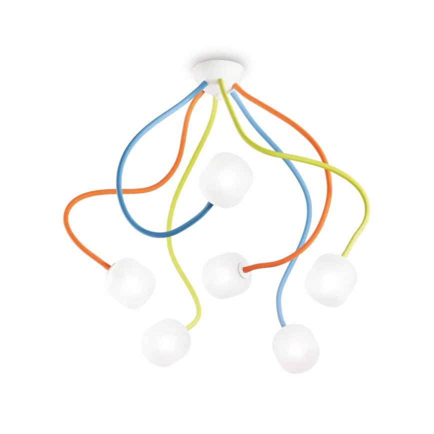 Ideal Lux - Náhradné tienidlo k lustru OCTOPUS G9 pr. 10 cm biele