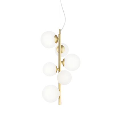 Ideal Lux - Náhradné tienidlo pre luster/svietidlo/lampu PERLAGE, priemer 12 cm, biele