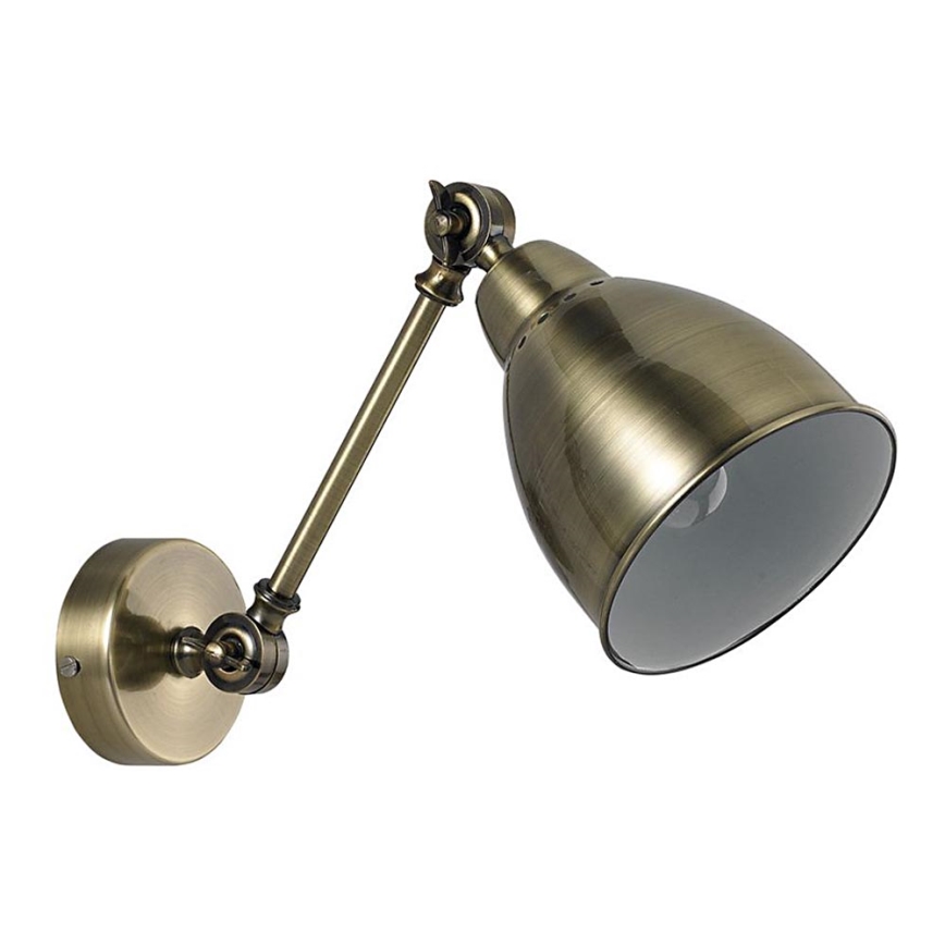 Ideal Lux - Nástenná lampa 1xE27/60W/230V bronzová