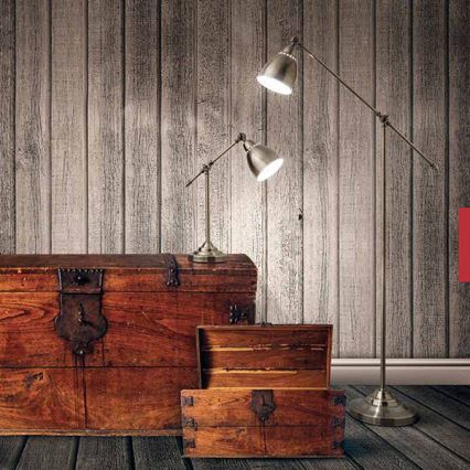 Ideal Lux - Nástenná lampa 1xE27/60W/230V bronzová