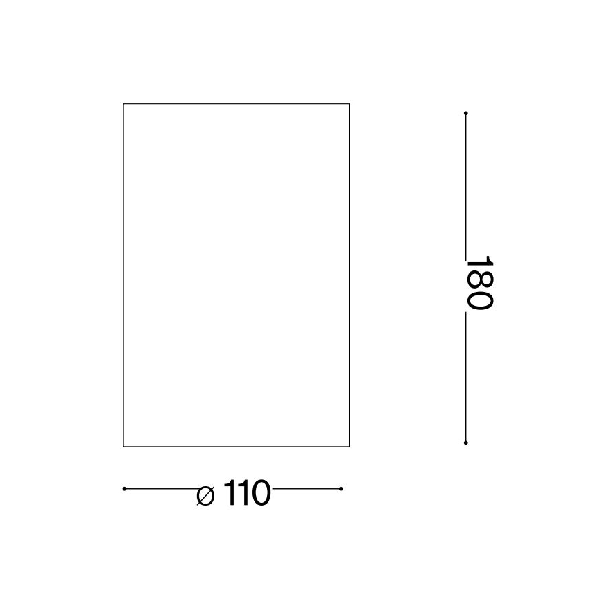 Ideal Lux - Nástenné svietidlo FLASH 1xG9/40W/230V biela