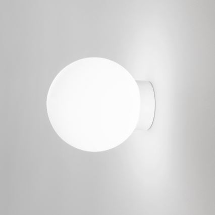 Ideal Lux - Nástenné svietidlo MAPA 1xE27/42W/230V Ø 20 cm biele