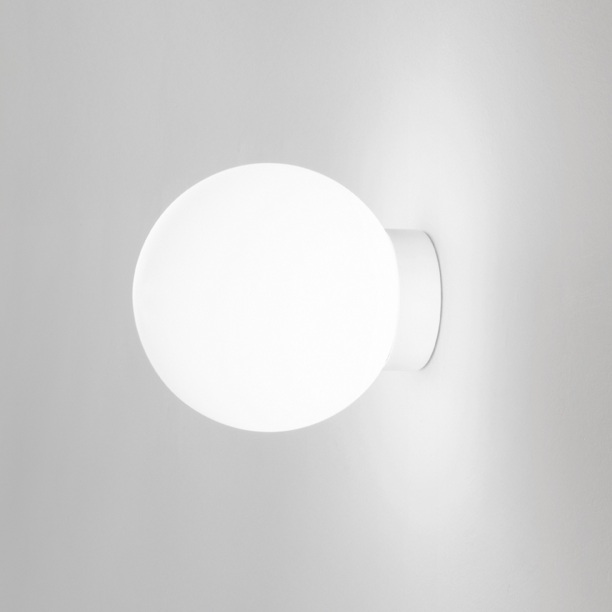 Ideal Lux - Nástenné svietidlo MAPA 1xE27/42W/230V Ø 20 cm biele