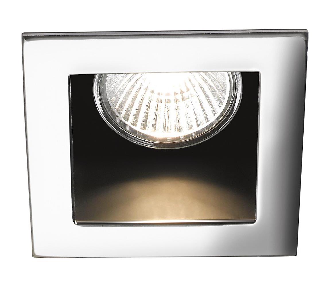 Ideal Lux - Podhľadové svietidlo FUNKY 1xGU10/50W/230V 9x9 cm lesklý chróm 083193