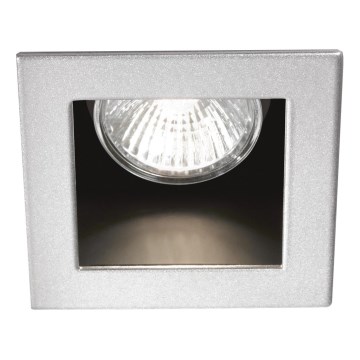 Ideal Lux - Podhľadové svietidlo FUNKY 1xGU10/50W/230V 9x9 cm matný chróm