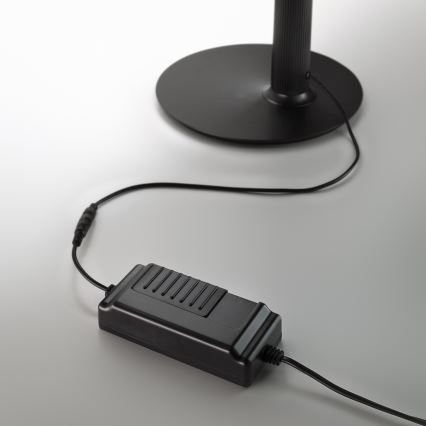 Ideal Lux - Stlmiteľná LED stojacia lampa DORICA LED/50W/230V CRI 90 antracit