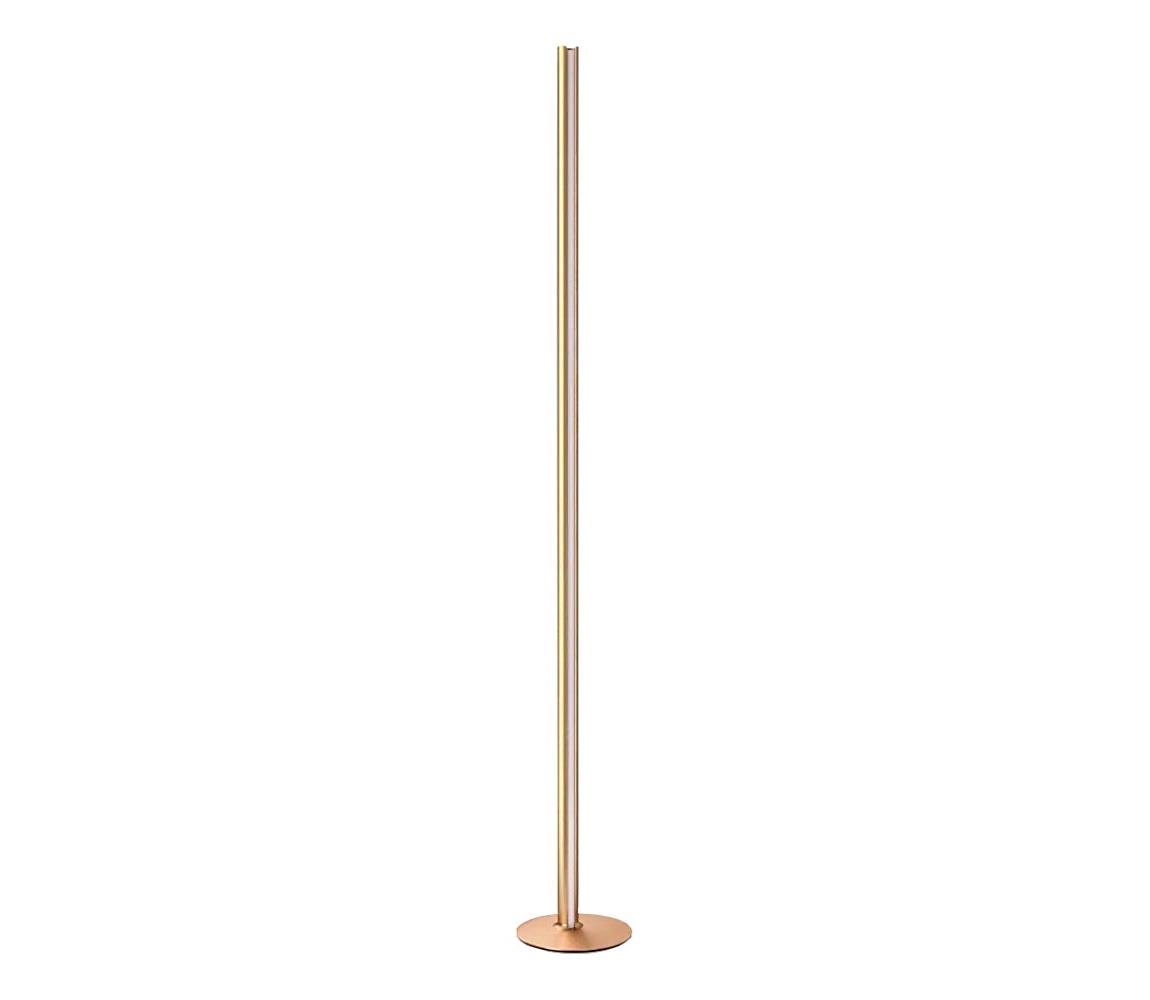 Ideal Lux - stlmiteľná LED stojacia lampa DORICA LED/50W/230V CRI 90 zlatá 366159
