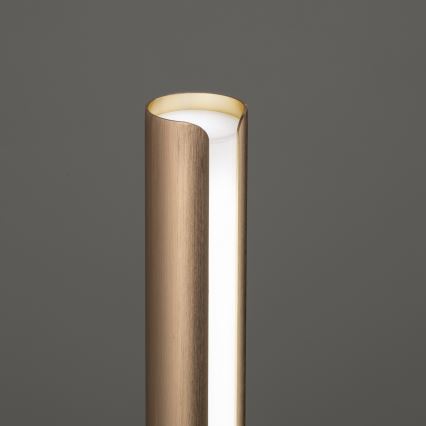 Ideal Lux - stmievateľná LED stolná lampa DORICA LED/8W/230V CRI 90 zlatá
