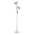 Ideal Lux - Stojacia lampa 2xE27/60W/230V lesklý chróm