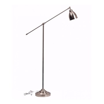 Ideal Lux - Stojacia lampa NEWTON 1xE27/42W/230V lesklý chróm