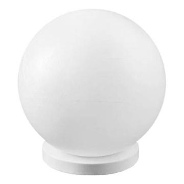 Ideal Lux - Stolná lampa CARTA 1xE27/25W/230V pr. 30 cm biela