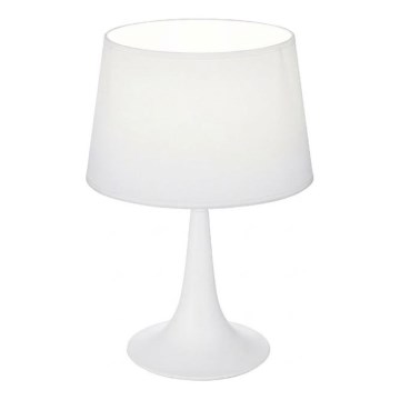 Ideal Lux - Stolná lampa LONDON 1xE27/60W/230V biela