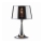 Ideal Lux - Stolná lampa LONDON 1xE27/60W/230V lesklý chróm