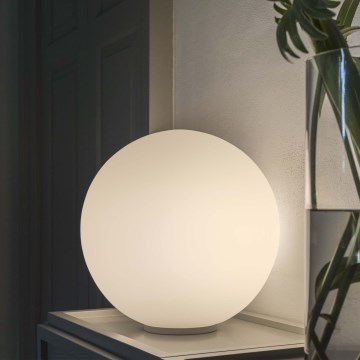 Ideal Lux - Stolná lampa MAPA 1xE27/42W/230V pr. 40 cm biela
